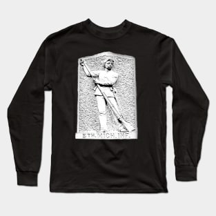 5th Michigan Infantry Monument Gettysburg Long Sleeve T-Shirt